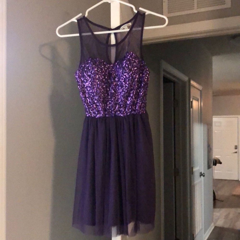 Juniors sequin dress